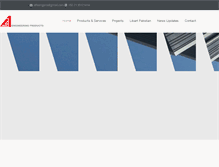Tablet Screenshot of alfaengpro.com